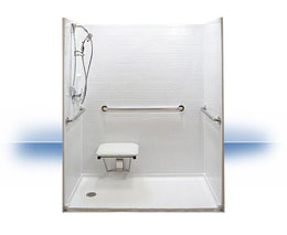 Walk in shower in Boggstown by Independent Home Products, LLC